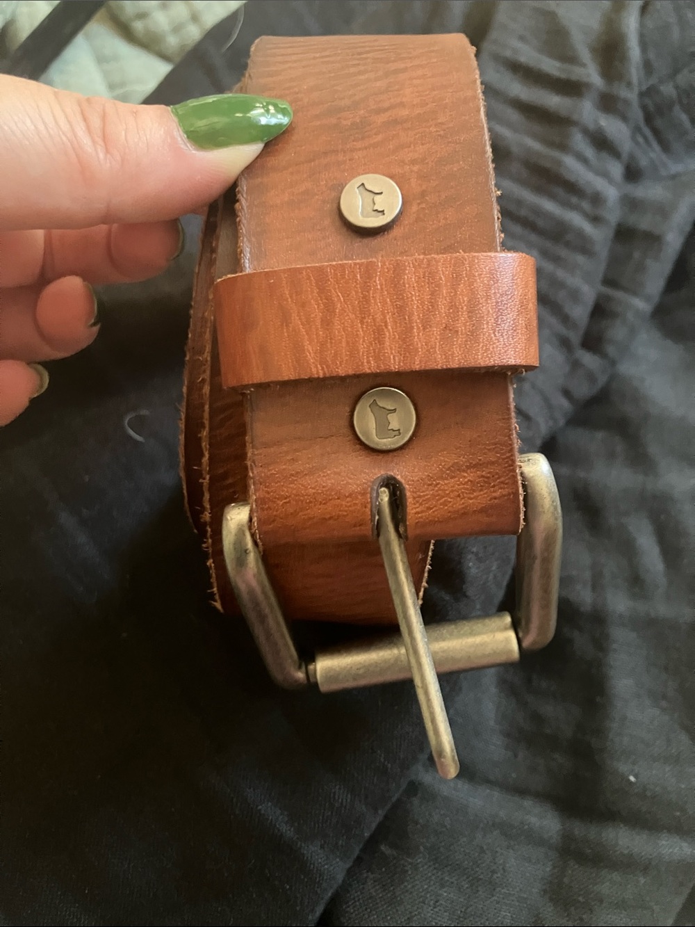 Will leather goods leather belt